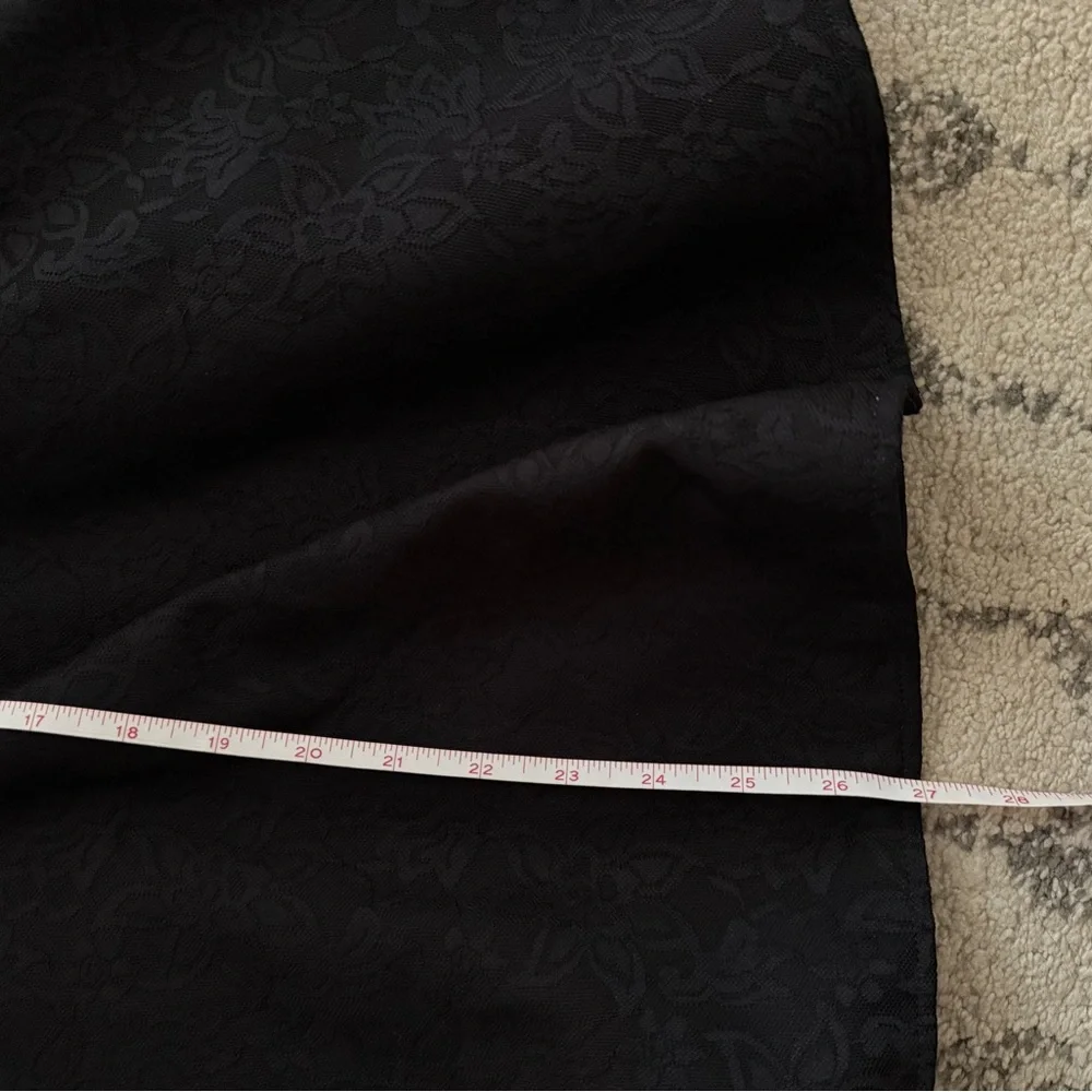 Black Lace Strapless Fit & Flare Mini Dress - Picture 4 of 7